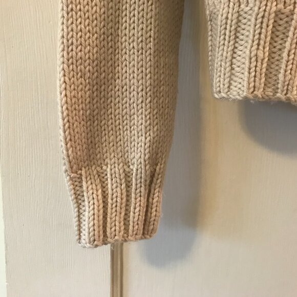 Banana Republic | Aran Wool Cable Knit Fisherman Sweater XS - Picture 4 of 12